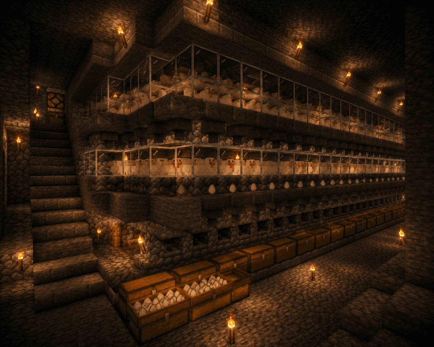 Automatic Chicken Egg Farm: Infinite Eggs on Autopilot