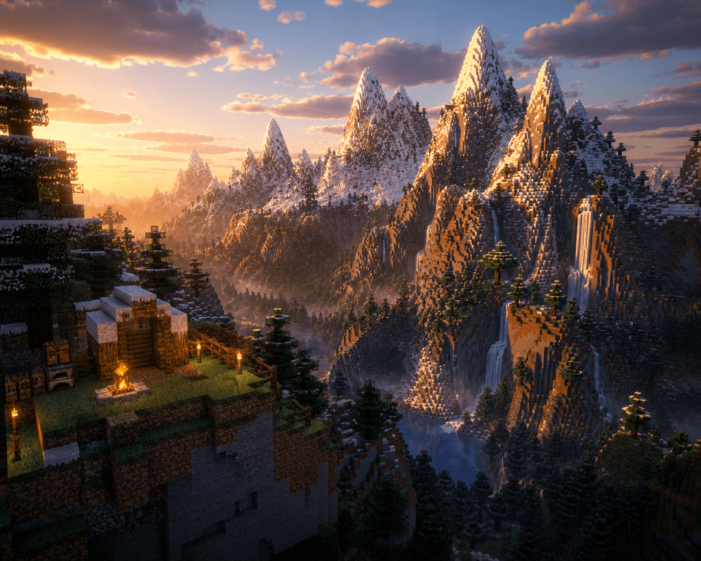 Best Mountain Seeds for Minecraft 1.21 (Epic Terrain & Survival Spots)