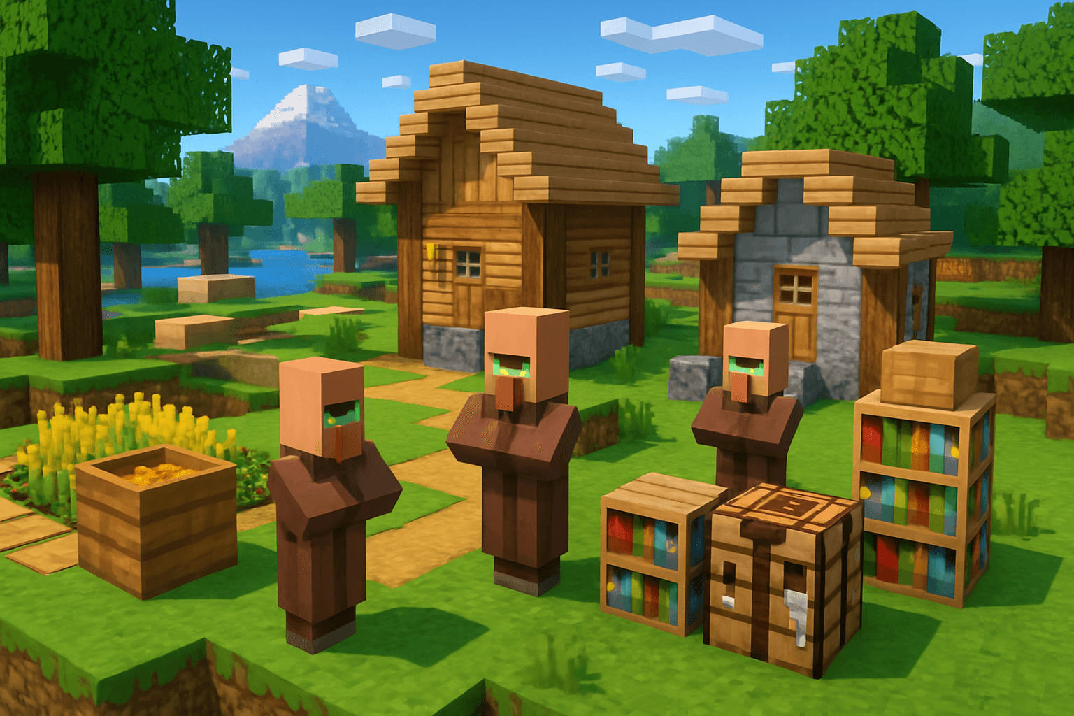 Complete Guide to Villagers in Minecraft