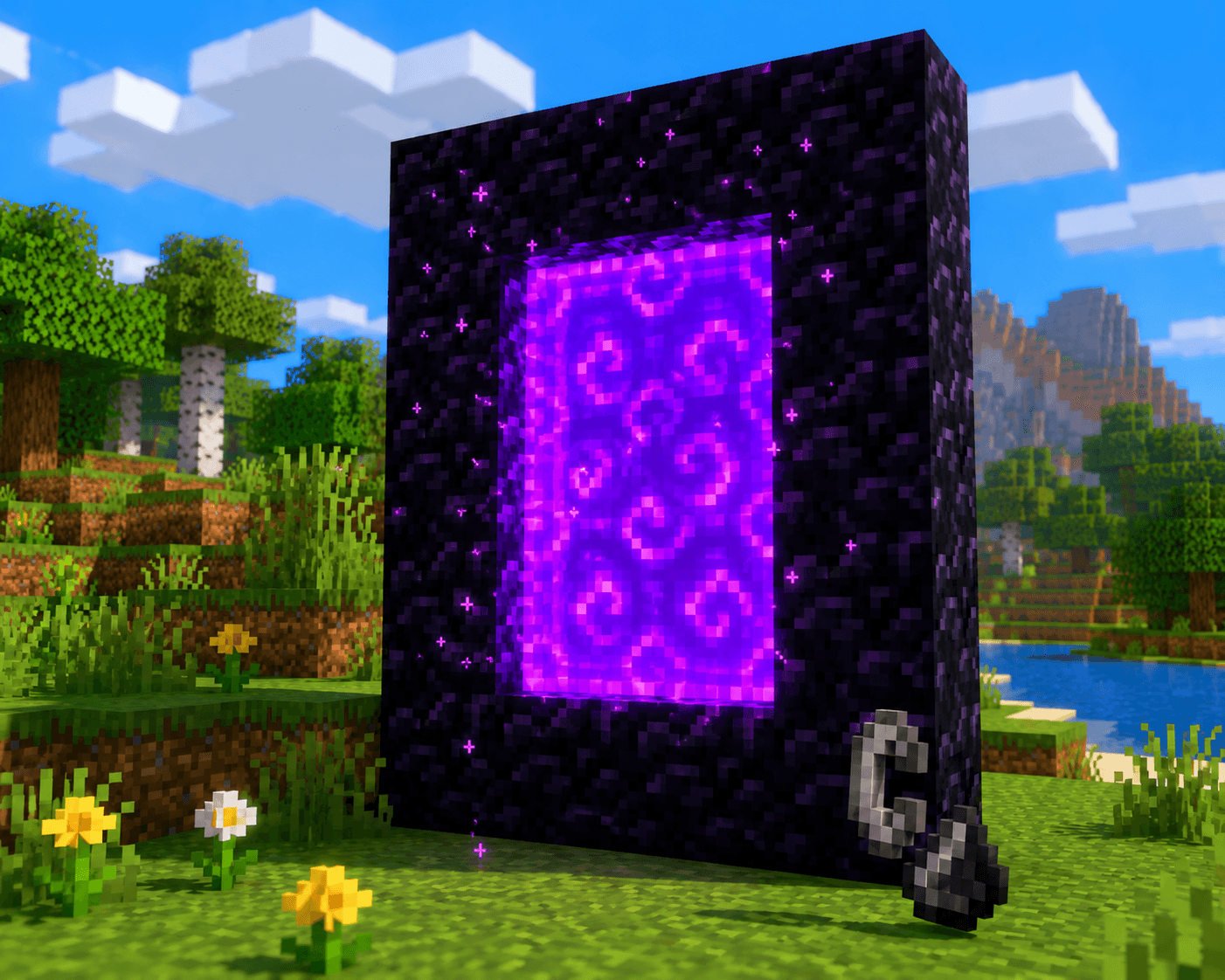 How to Build a Nether Portal in Minecraft